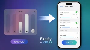 قابلیت جدید iOS 27 برای تنظیم مستقل صدا