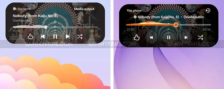 سامسونگ ظاهر Live Notifications را در One UI 9.0 بهبود داده است