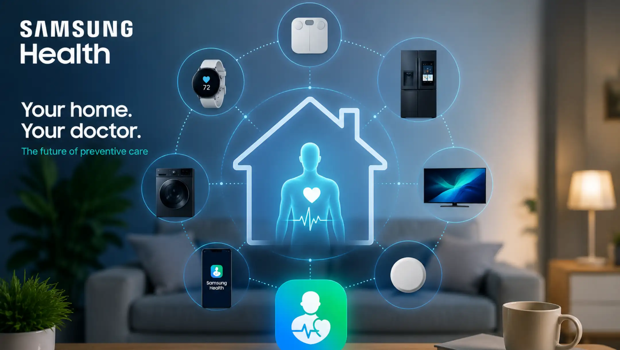 سامسونگ در VivaTech 2026 از چشم‌انداز جدید سلامت دیجیتال خود پرده برداشت