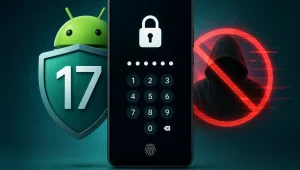 امنیت صفحه‌قفل اندروید ۱۷