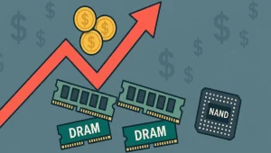 افزایش قیمت حافظه