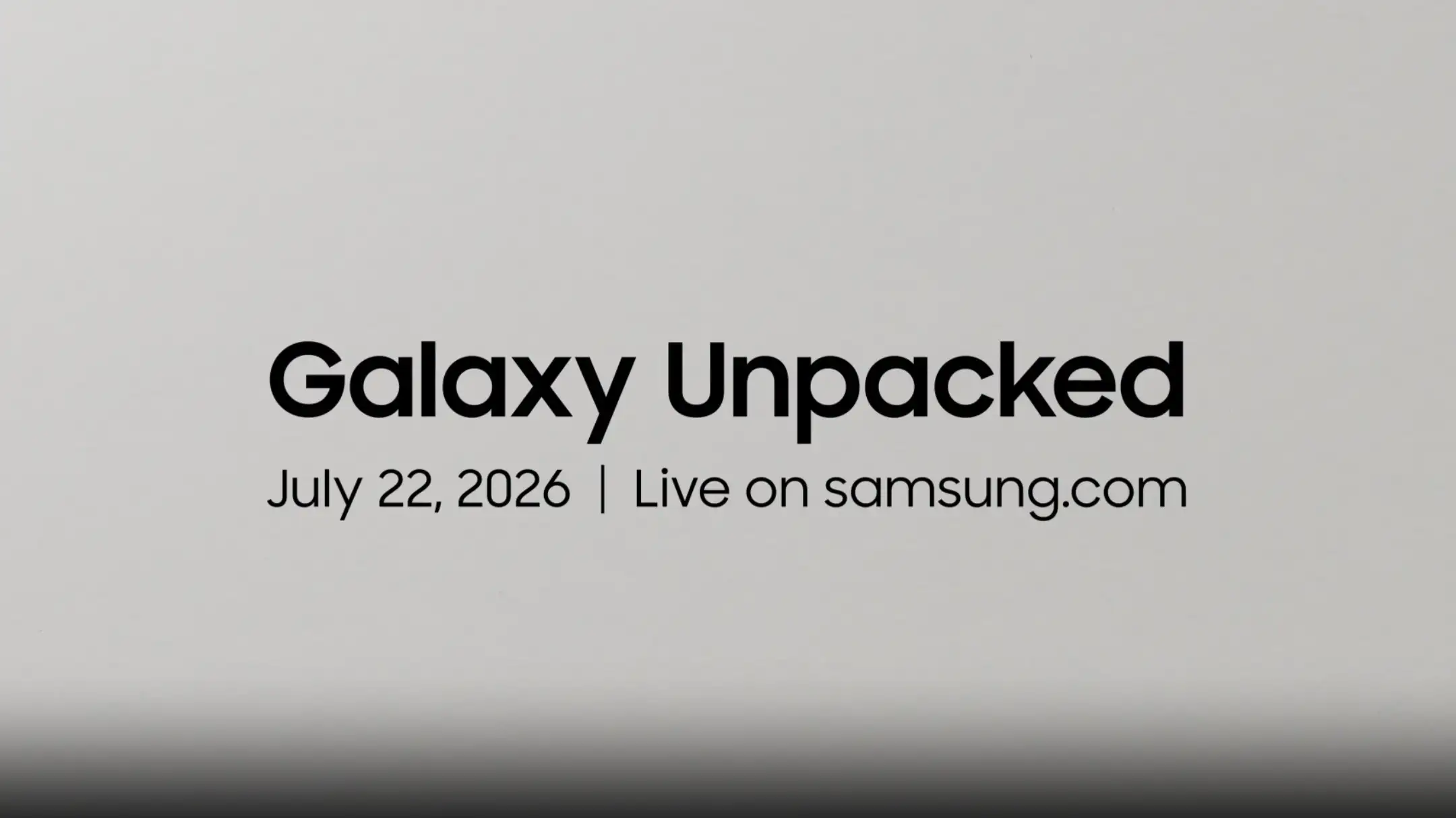 سامسونگ با شعار «A New Shape Unfolds» تاریخ Galaxy Unpacked را اعلام کرد