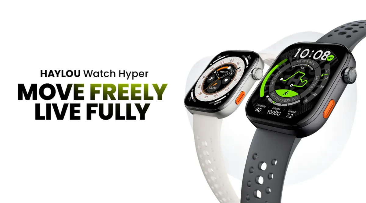 ساعت هوشمند Haylou Watch Hyper معرفی شد؛ نمایشگر امولد، GPS دو بانده و شارژدهی تا ۱۸ روز