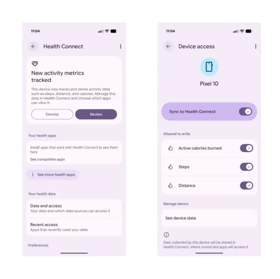 نسخه جدید اندروید 17 قابلیت‌های Health Connect را گسترش می‌دهد.