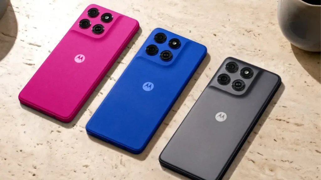 موتورولا Moto G77 Power با سه رنگ و پوشش چرمی عرضه خواهد شد.