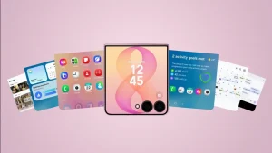 صفحه‌نمایش بیرونی گلکسی Z Flip 8 در one ui 9