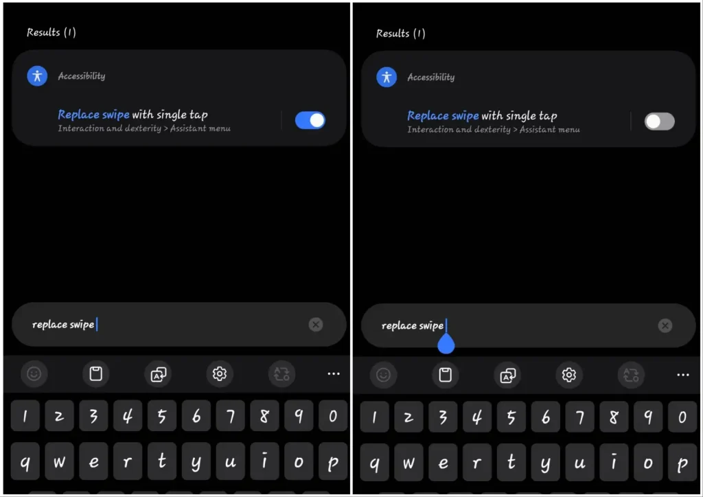 با فعال کردن گزینه Replace swipe with single tap می‌توانید تماس‌ها و آلارم‌ها را فقط با یک لمس مدیریت کنید.