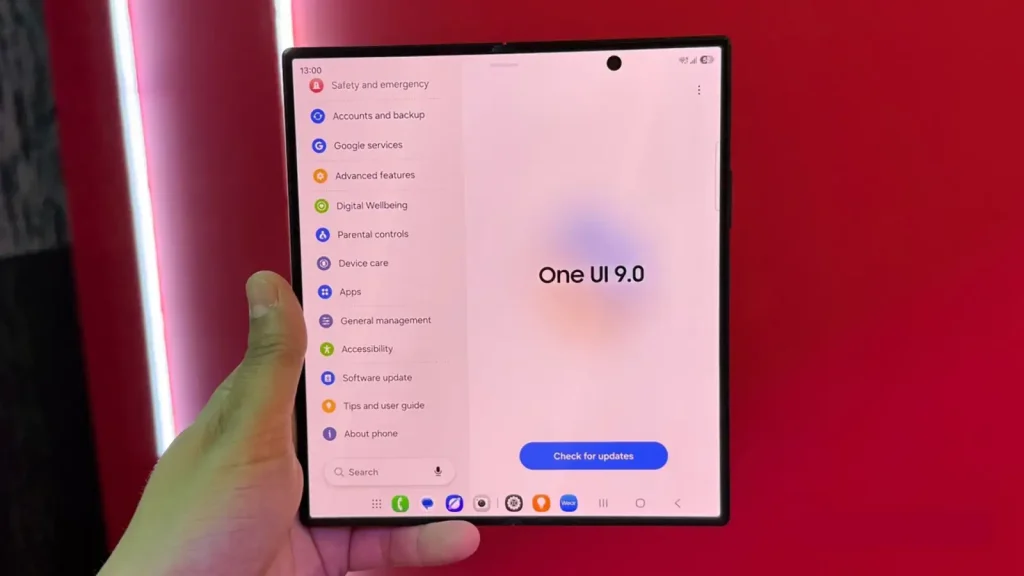 سامسونگ اولین نسخه پایدار One UI 9.0 را با گوشی‌های تاشوی جدید عرضه کرد.