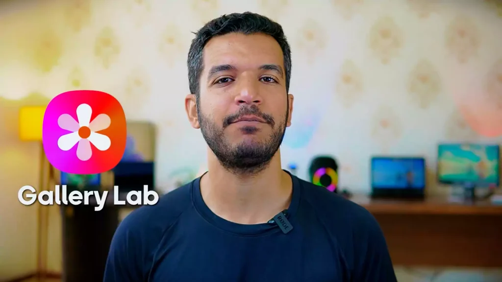 توضیح تمام تنظیمات گالری لب سامسونگ - منو مخفی گالری
