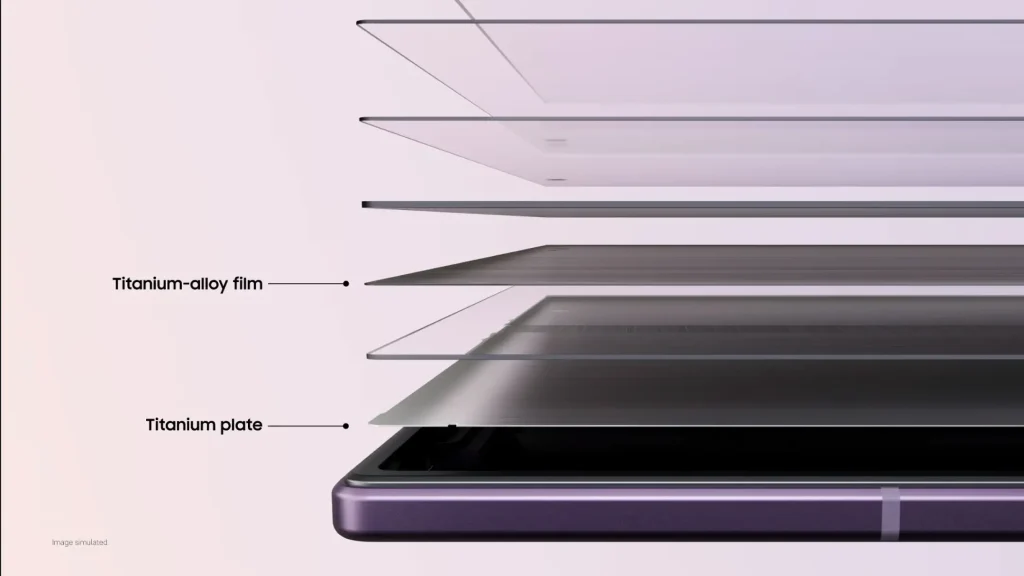 Flex Titanium؛ فناوری جدید سامسونگ برای نمایشگرهای تاشو مقاومتر و بادوامتر