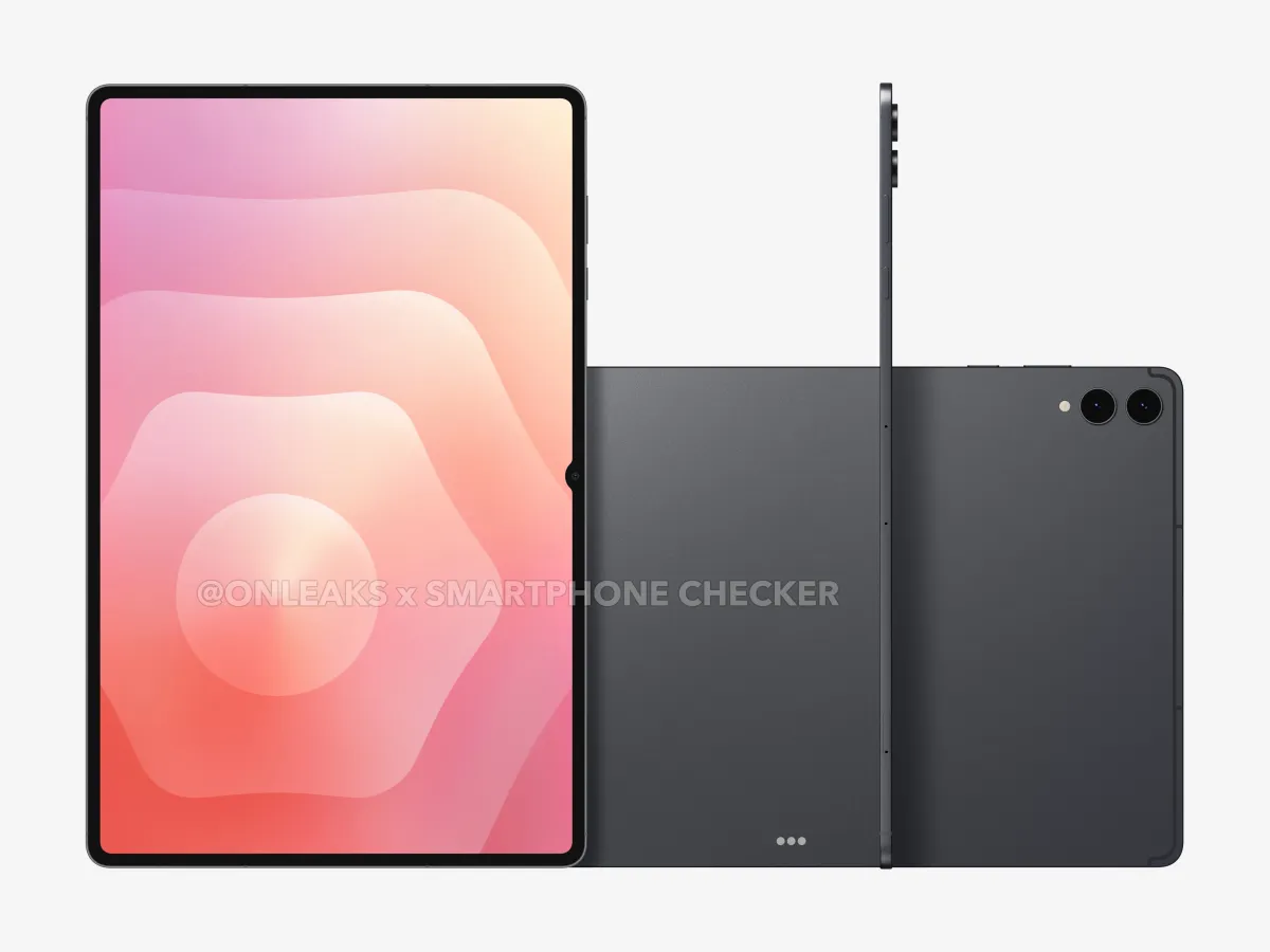 طراحی گلکسی Tab S12 Ultra سامسونگ به‌همراه تصویر زنده این تبلت فاش شد