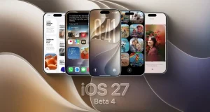 آپدیت iOS 27 Beta 4
