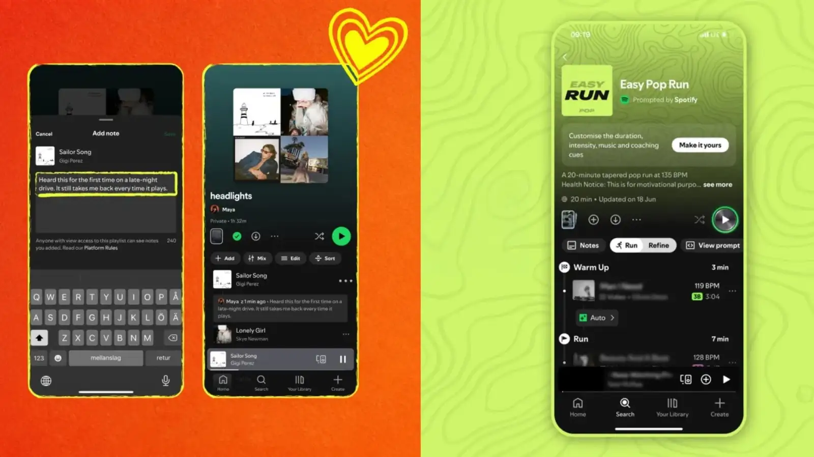اسپاتیفای قابلیت‌های User Notes و Running Mode را معرفی کرد