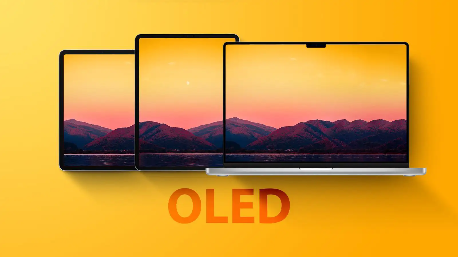 نمایشگر OLED محصولات اپل