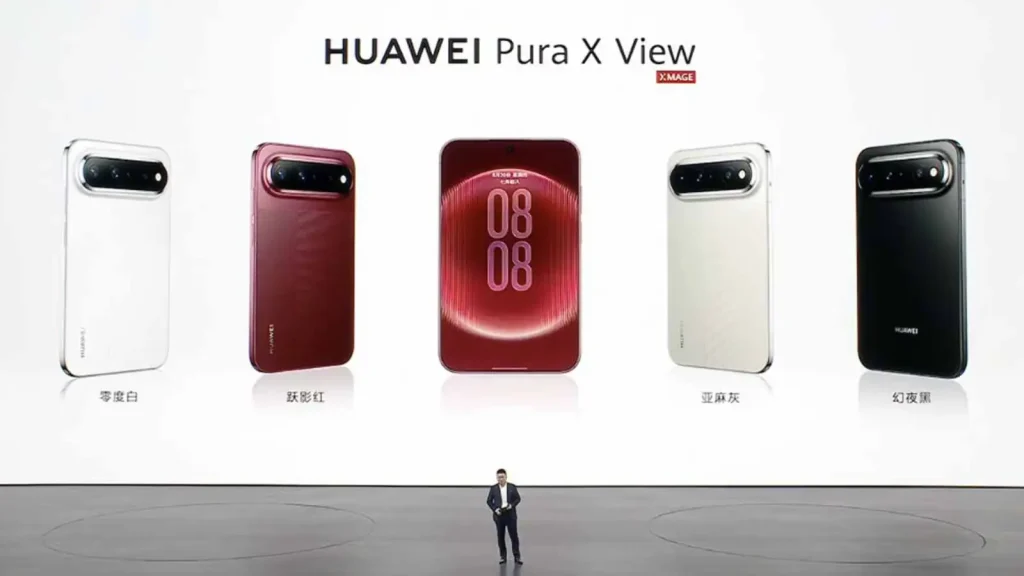 هواوی Pura X View با چهار رنگ مختلف