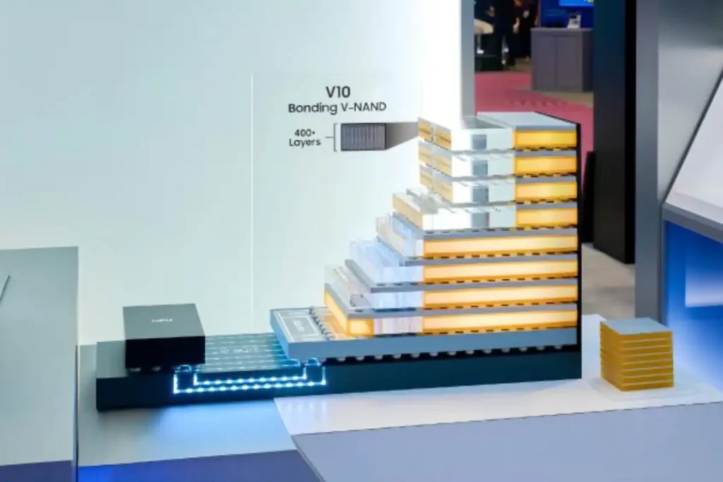 معماری V10 BV-NAND سامسونگ با بیش‌از ۴۰۰ لایه