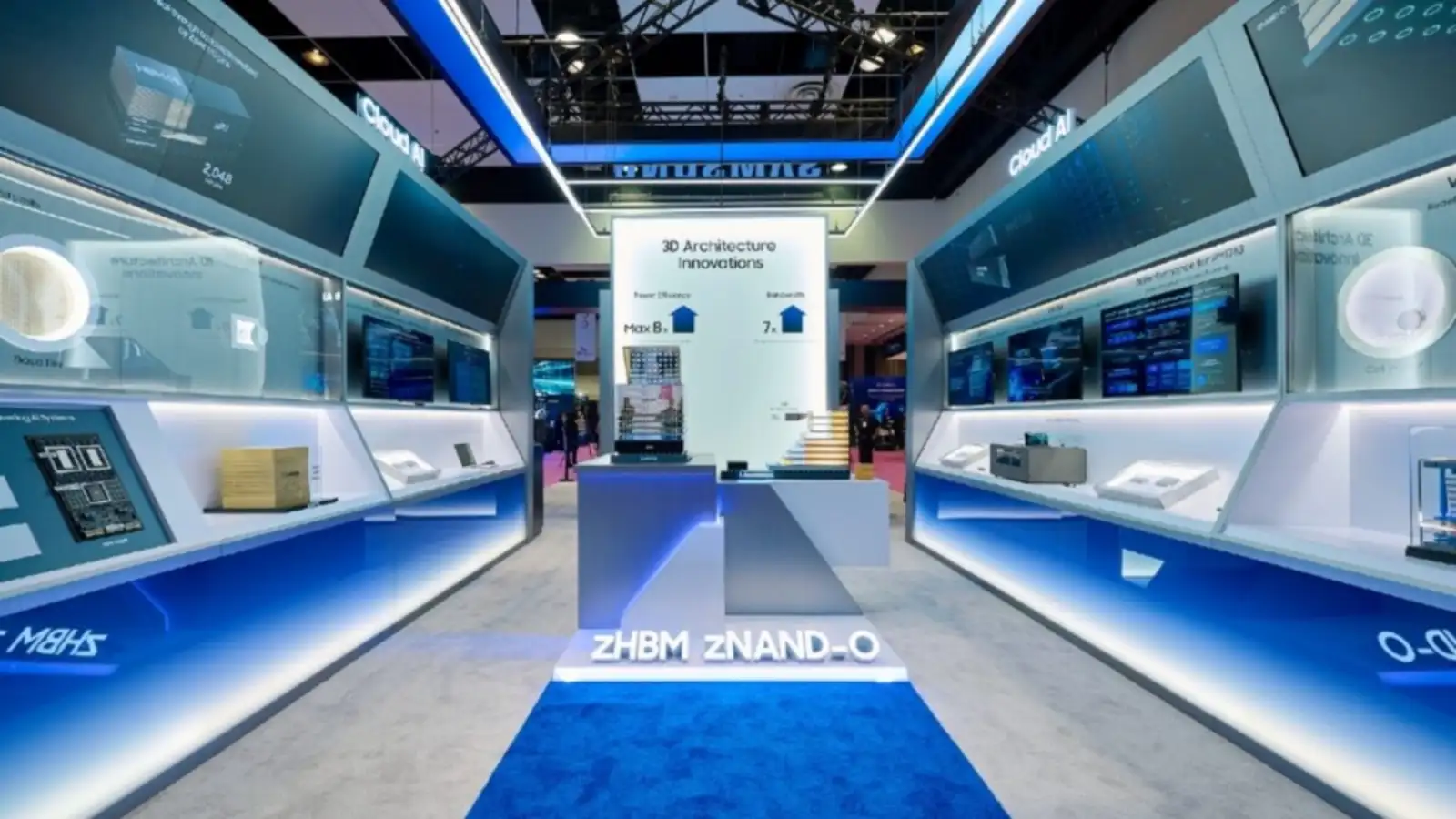 سامسونگ از zHBM، zNAND-O و V10 BV-NAND رونمایی کرد؛ نسل جدید حافظه‌های هوش مصنوعی با سرعتی تا ۸ برابر بیشتر از HBM5