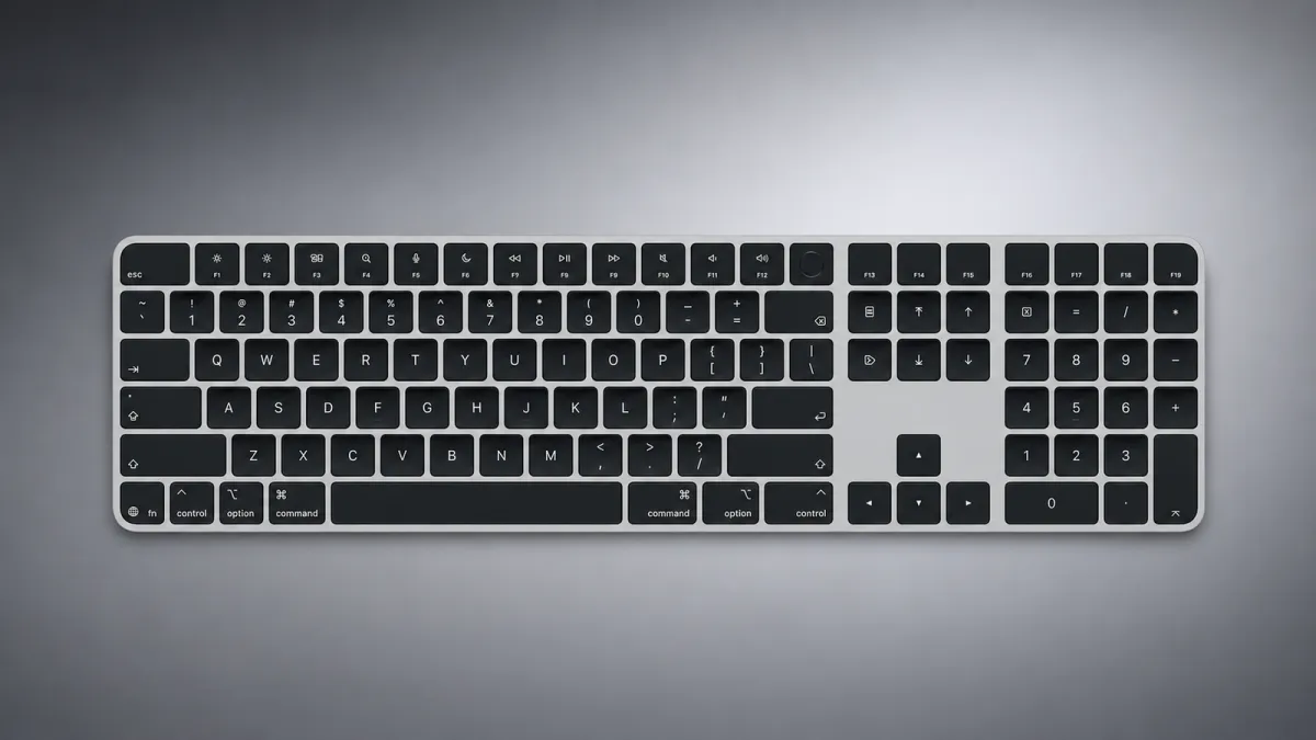 اپل مدل جدید کیبورد Magic Keyboard را با برچسب‌های جدید کلیدها به‌روزرسانی کرد