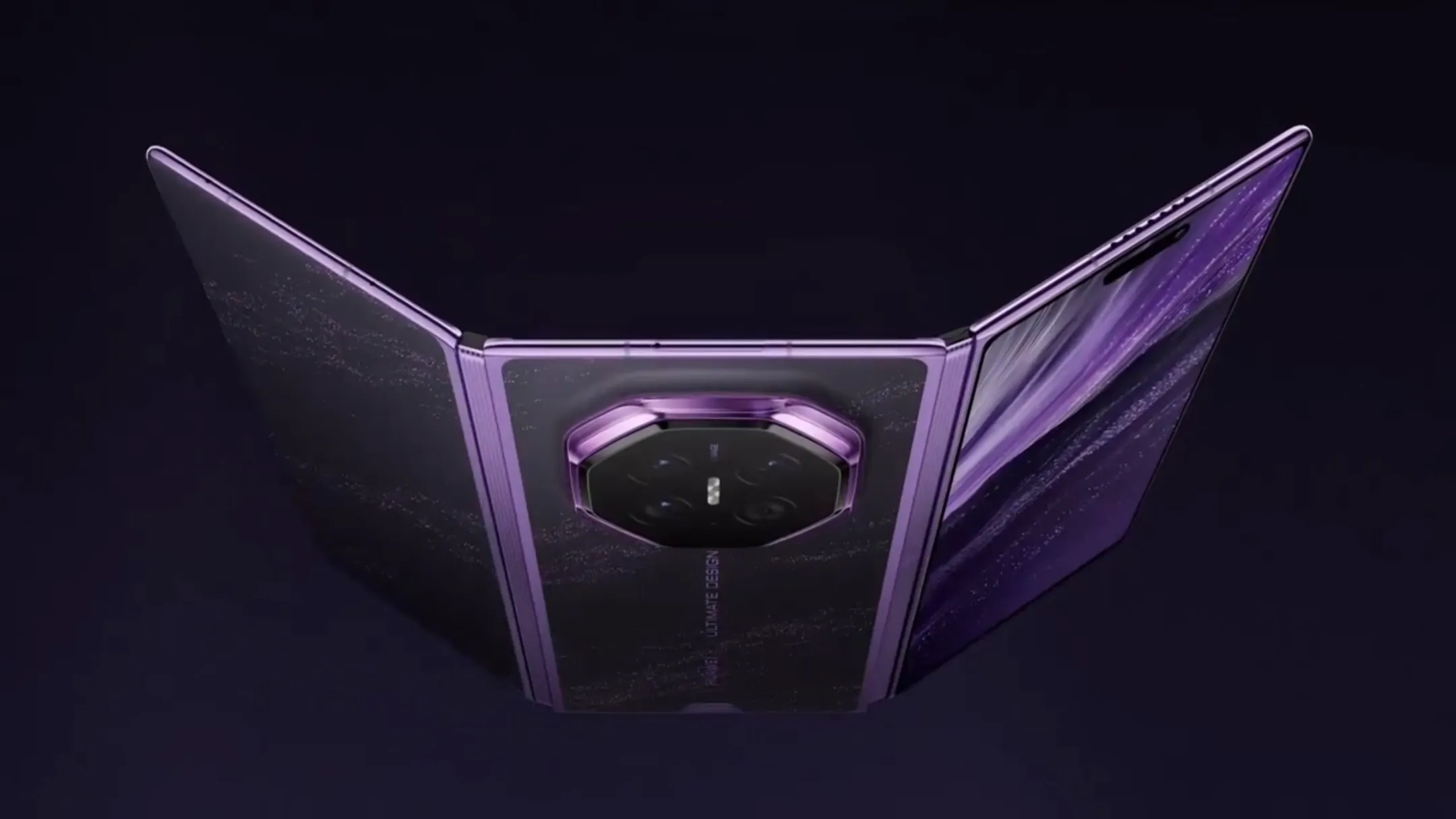 هواوی میت XT 2 را ببینید؛ رونمایی رسمی از طراحی U-شکل و رنگ بنفش خاص