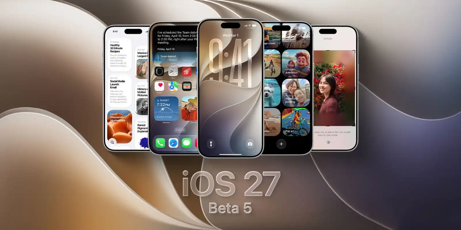 آپدیت iOS 27 Beta 5 منتشر شد؛ Siri AI و قابلیت‌های جدید هوش مصنوعی در راه آیفون