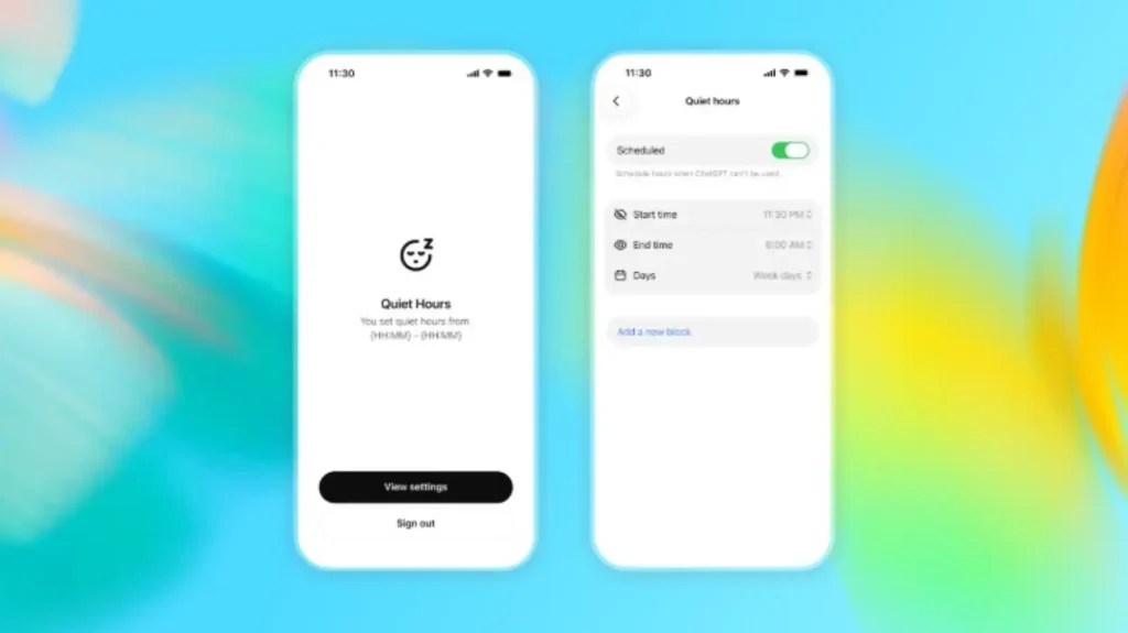 والدین میتوانند با تعیین «ساعات سکوت»، دسترسی نوجوانان به ChatGPT را محدود کنند.