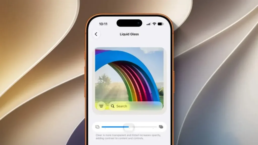 طراحی Liquid Glass اپل در iOS 27