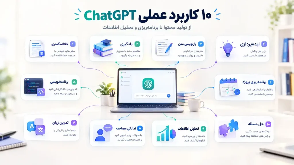 کاربرد چت جی پی تی chatgpt