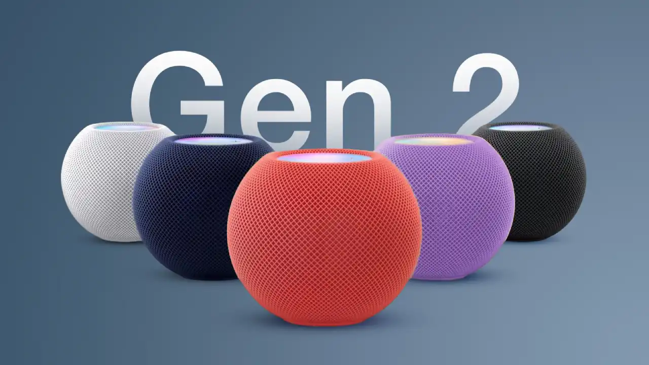 اپل HomePod Mini 2 با همان طراحی نسل اول و پنج رنگ جدید در راه است