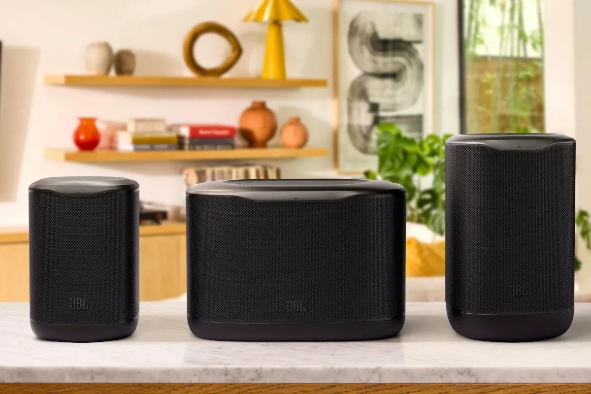 اسپیکرهای Wi-Fi سری JBL Cove با قابلیت پخش هم‌زمان صدا در سراسر خانه معرفی شدند