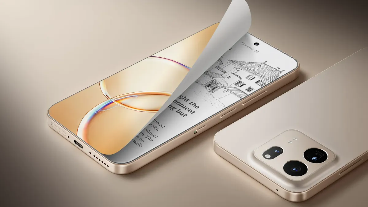 گوشی جدید TCL P80 نمایشگر OLED و فناوری NXTPAPER را با هم ارائه می‌کند
