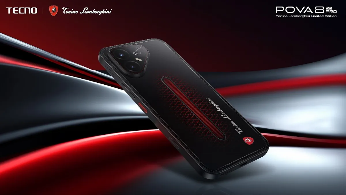 نسخه ویژه گوشی تکنو POVA 8 Pro 5G با طراحی Tonino Lamborghini معرفی شد