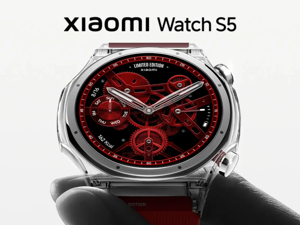 ساعت هوشمند Watch S5 Transparent Edition با طراحی شفاف
