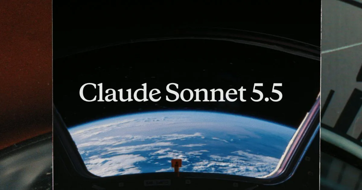 مدل هوش مصنوعی Claude Sonnet 5.5 با سرعت بالاتر و جهش عملکرد در برنامه‌نویسی منتشر شد