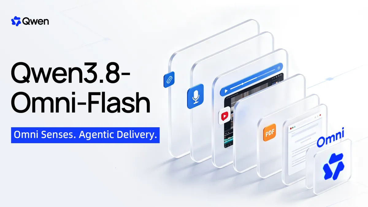 مدل Qwen 3.8-Omni-Flash معرفی شد؛ هوش مصنوعی رقیب Gemini 3.8 Flash با قیمتی بسیار پایین‌تر