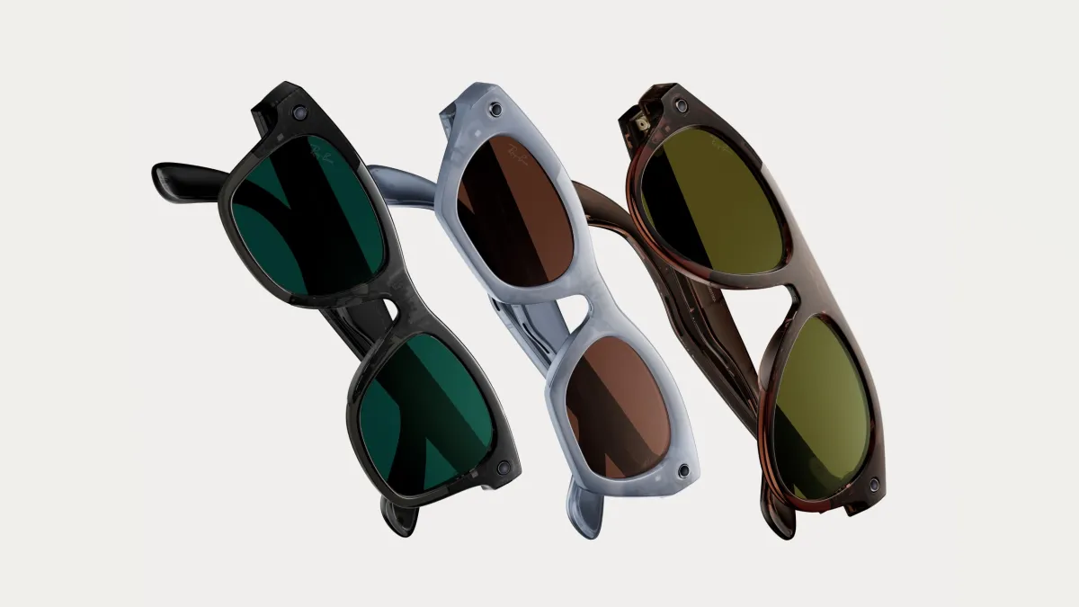 نسل سوم عینک متا Ray-Ban معرفی شد؛ طراحی باریک‌تر و شارژدهی ۹ ساعته با قیمت ۴۴۹ دلار