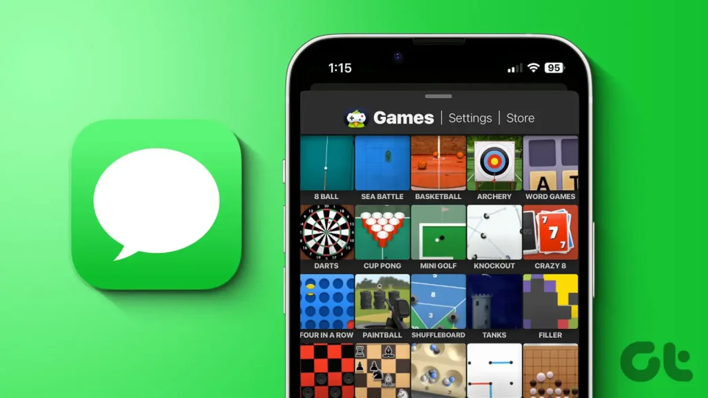 قابلیت GamePigeon در iMessage اپل