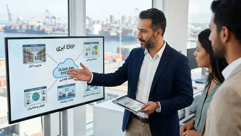 هزینه پیاده سازی سیستم erp ابری برای شرکت بازرگانی