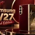 رنگ قرمز سامسونگ W27