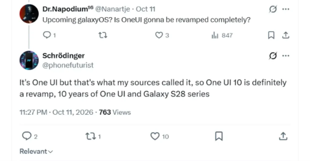 توضیح افشاگر درباره شایعه Galaxy OS؛ سامسونگ قصد ندارد One UI را بهطور کامل جایگزین کند.