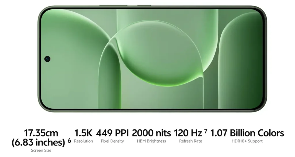 نمایشگر ۱۲۰ هرتزی AMOLED ویوو S2 FE