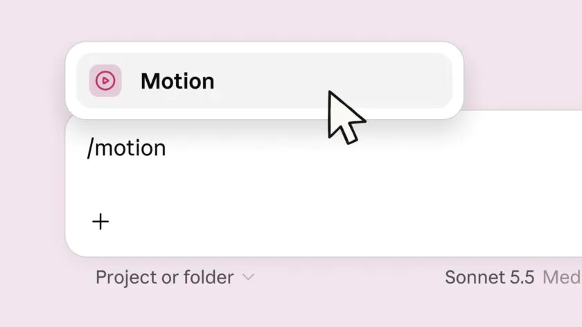 قابلیت Claude Motion برای تبدیل گزارش‌ها و نمودارها به انیمیشن‌های قابل‌ویرایش