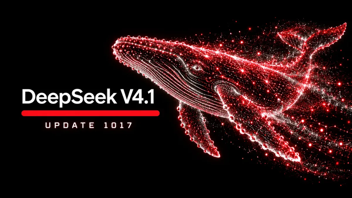 مدل هوش مصنوعی Deepseek V4.1 Flash 1017 با جهش در برنامه‌نویسی و وظایف ایجنتی معرفی شد