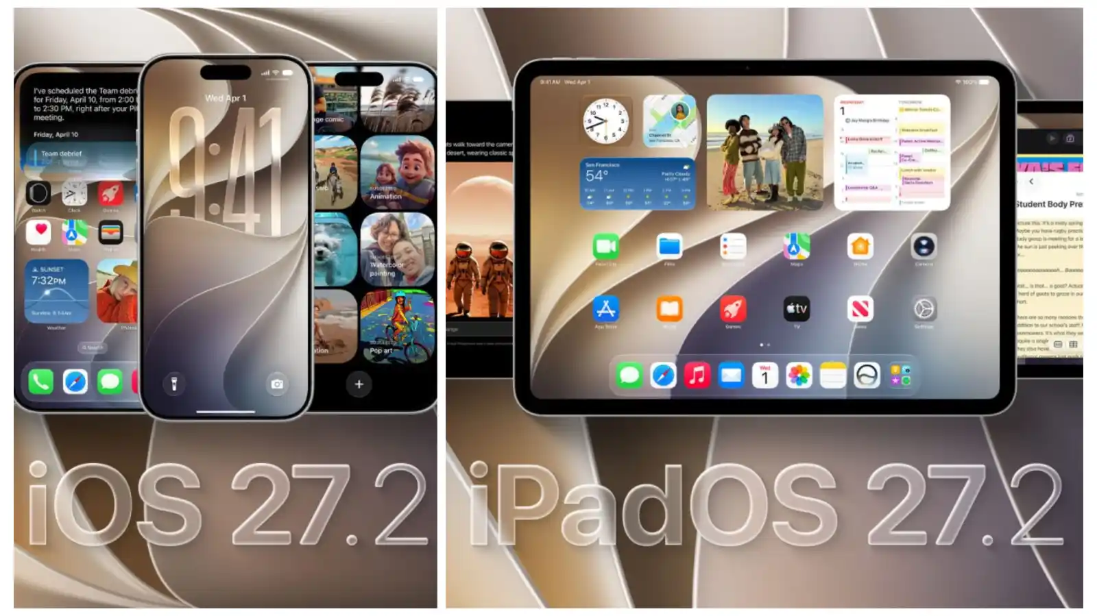 اپل آپدیت iOS 27.2 و iPadOS 27.2 را منتشر کرد؛ فهرست کامل قابلیت‌های جدید