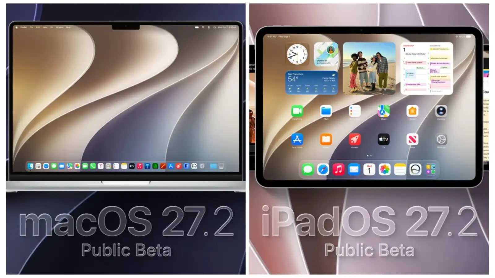 دومین آپدیت بتا عمومی iPadOS 27.2 و macOS 27.2 منتشر شد