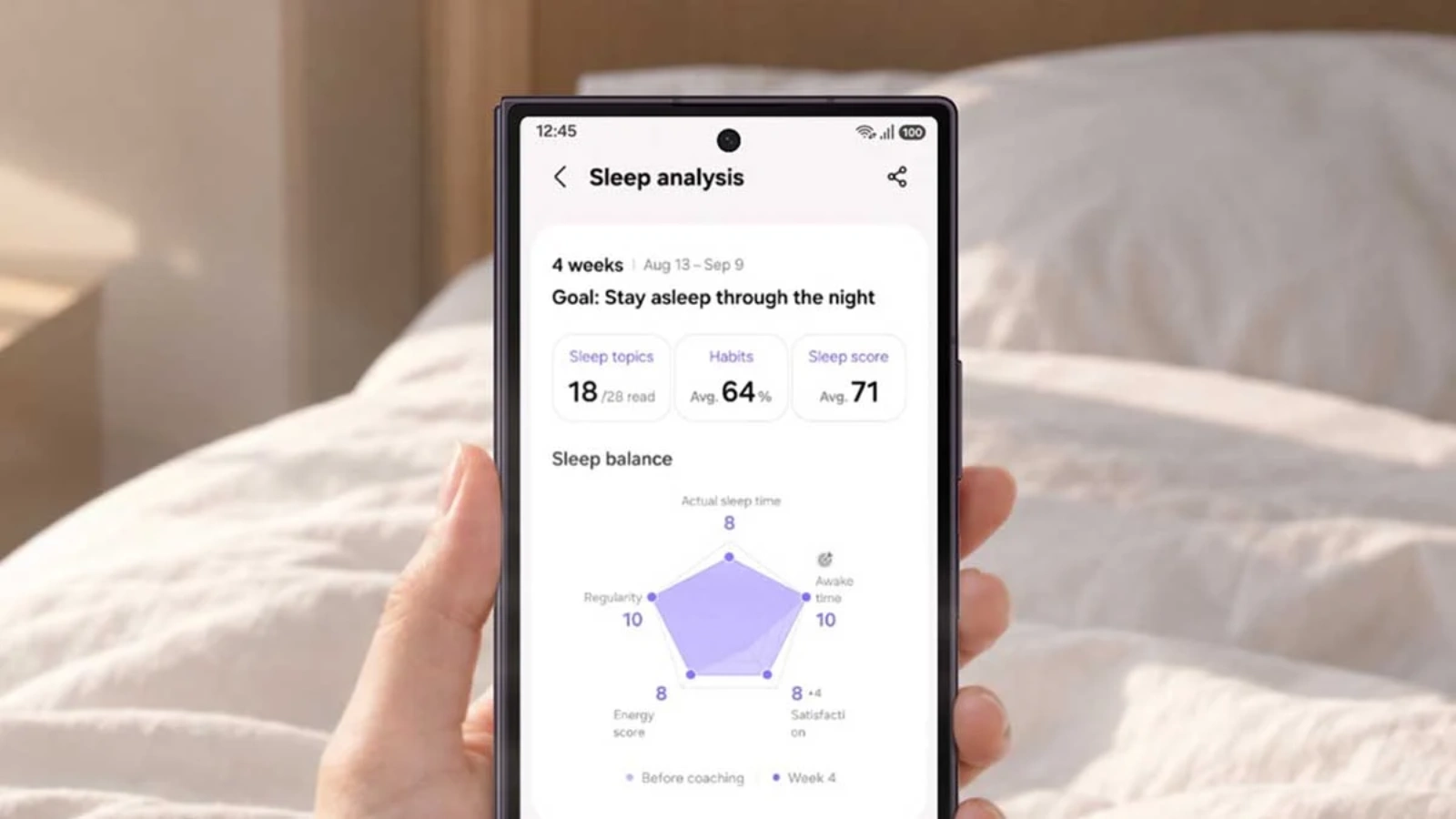 آپدیت بزرگ Samsung Health منتشر شد؛ پایش خواب آسان‌تر و اتصال به Strava