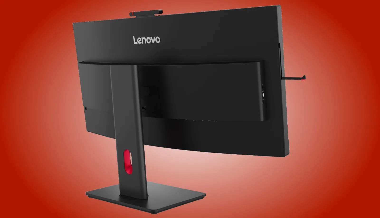 لنوو از مانیتور خمیده ۳۴ اینچی ThinkVision با شارژ USB-C صد واتی رونمایی کرد